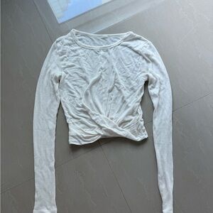 ALO long sleeve crop top